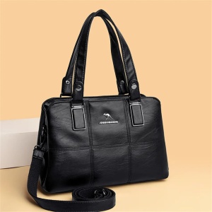 Geanta dama, Wilderose GT2522, Negru - Img 3