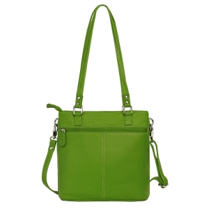 Geanta de dama, Anne GT3855, piele naturala, Verde