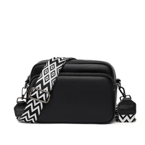 Geanta de dama, Thisbe GT2759, piele naturala, Negru - Img 1