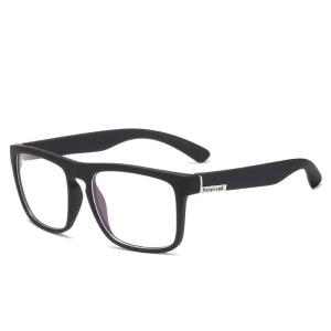 Ochelari de soare cu lentila transparenta, SG001, Negru