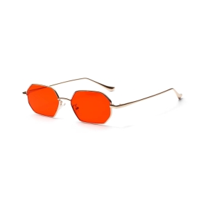 Ochelari de soare pentru femei, SG091, Rosu/Auriu