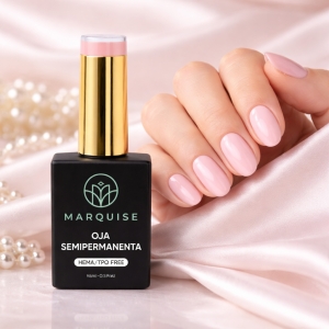 Oja semipermanenta HEMA/TPO FREE, Marquise, Pure Color JY050, 15 ml - Img 2
