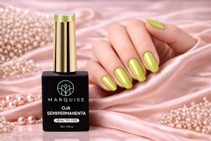 Oja semipermanenta HEMA/TPO FREE, Marquise, Pure Color JY200, 15 ml - Img 2