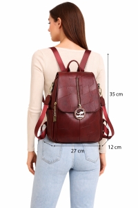 Rucsac dama, Auralie GT3596, Bordo - Img 2
