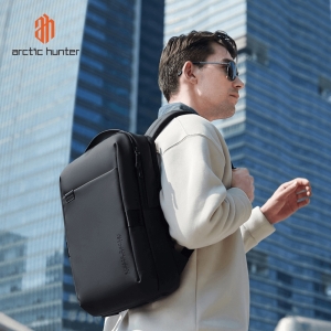 Rucsac pentru barbati, B00574, model urban, Negru - Img 2