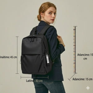 Rucsac unisex, Andreas GT2086, Negru - Img 2