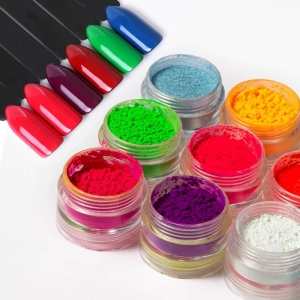 Set 6 pigmenti unghii Marquise, PIGM18, Multicolor - Img 2