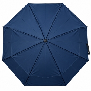 Umbrela pliabila pentru ploaie, 8 spite, diametru 97 cm, UMB049, Bleumarin - Img 2