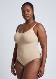 Body Modelator Premium pentru Talie si Abdomen, 53606, bej - Img 2