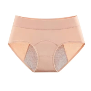 Chiloti Menstruali, Reutilizabili, Bumbac, CH074, Bej