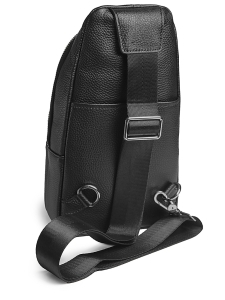Geanta pentru barbati, 913, piele naturala, Neagra - Img 2