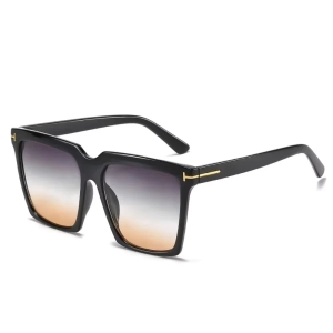 Ochelari de soare pentru femei, SG074, Negru/Multicolor