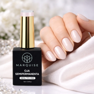 Oja semipermanenta HEMA/TPO FREE, Marquise, Pure Color JY014, 15 ml - Img 2