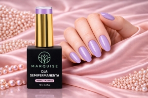 Oja semipermanenta HEMA/TPO FREE, Marquise, Pure Color JY330, 15 ml - Img 2