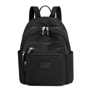 Rucsac dama Neli, GT1837, material textil, negru - Img 1