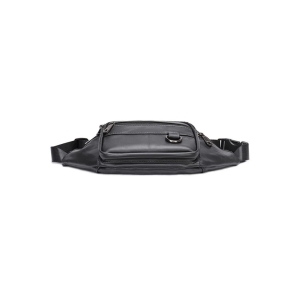 Borseta pentru barbati, Iseron GT3800, piele naturala, model negru - Img 3