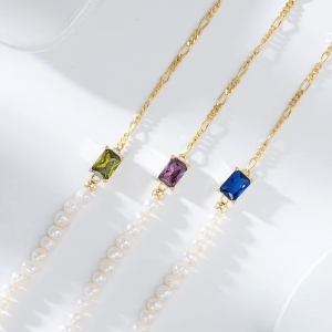Bratara din argint 925 pentru dama, JW1726, model elegant, placata cu aur - Img 3