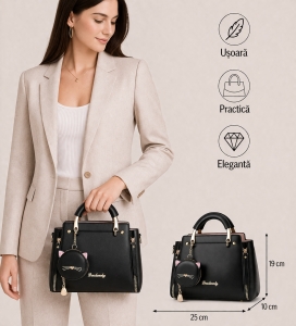 Geanta dama, Kitty GT2410, Negru - Img 2