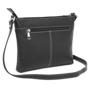 Geanta de dama, Adaline GT3884, piele naturala, Negru - Img 2