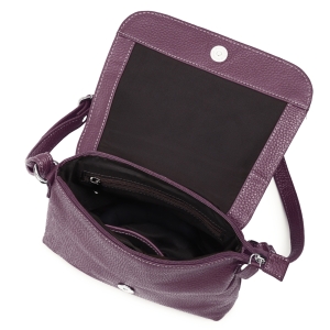 Geanta de dama, Mirabela GT3900, piele naturala, Violet - Img 5