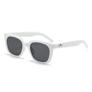 Ochelari de soare pentru femei, SG079, Alb - Img 1
