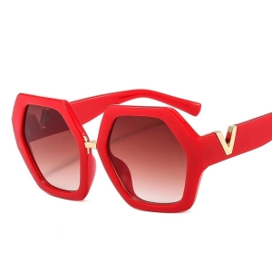 Ochelari de soare pentru femei, SG101, Rosu