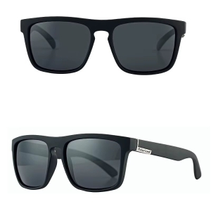 Ochelari de soare unisex, SG015, Negru/Verde - Img 4