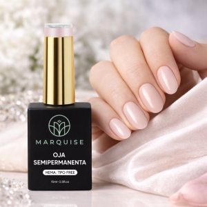Oja semipermanenta HEMA/TPO FREE, Marquise, Pure Color JY019, 15 ml - Img 2