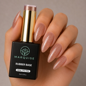 Rubber Base HEMA/TPO FREE, Marquise, Shimmer CBB126, 15 ml - Img 2