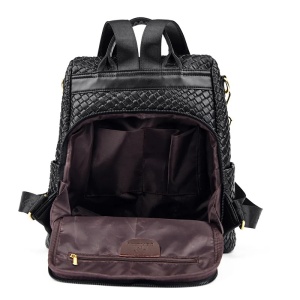 Rucsac de dama, Xiomara GT2854, antifurt, Negru - Img 7