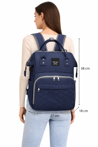 Rucsac multifunctional pentru mamici, Mavina GT3694, Albastru - Img 2