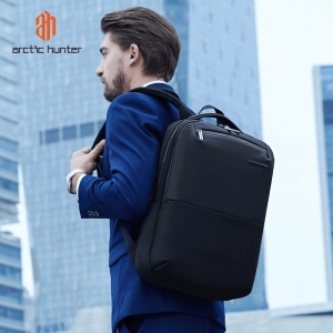Rucsac pentru barbati, B00681, model urban, Negru - Img 2