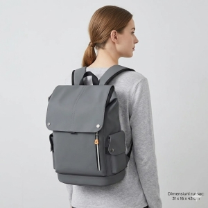 Rucsac unisex, Elandor GT3741, Gri inchis - Img 2
