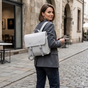 Rucsac unisex, Uzoma GT2351, Gri - Img 2