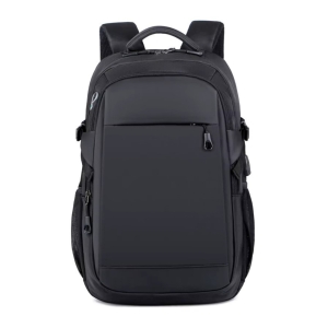 Rucsac unisex, Zerian GT3745, port USB, Negru - Img 1