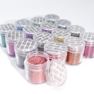 Set 20 sclipici unghii Marquise, GLITTER04, Multicolor - Img 4