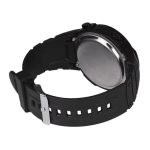 Ceas bărbătesc HONHX digital, curea silicon, afișaj LED, negru CS581 - Img 5