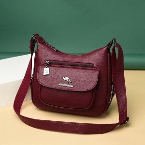 Geanta dama Raissa GT988, model bordo - Img 2