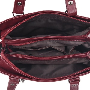 Geanta dama, Wilderose GT2520, Gri - Img 3