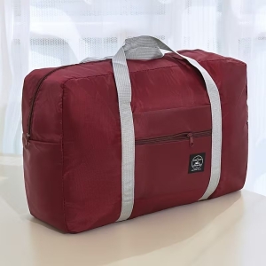 Geanta pliabila de calatorie, capacitate mare GT4022, Bordo - Img 5