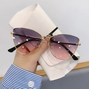 Ochelari de soare pentru femei, SG208, Mov/Roz - Img 2