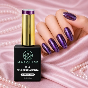 Oja semipermanenta HEMA/TPO FREE, Marquise, Fantasy J1060, 15 ml - Img 2