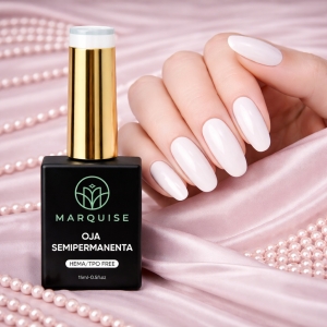 Oja semipermanenta HEMA/TPO FREE, Marquise, Nude LTS02, 15 ml - Img 2