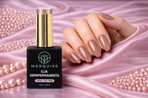 Oja semipermanenta HEMA/TPO FREE, Marquise, Pure Color JY394, 15 ml - Img 2
