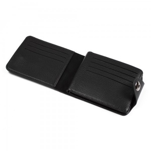Portofel pentru barbati PT49, calitate Premium, model Audi, negru - Img 2