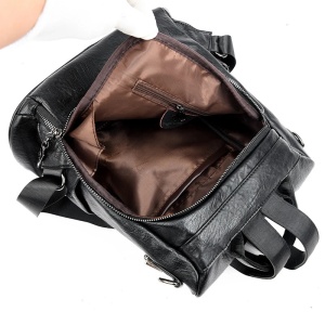 Rucsac dama Carina GT2163, antifurt, Negru - Img 6