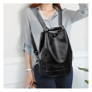 Rucsac dama Gracelyn GT1459, model negru - Img 3