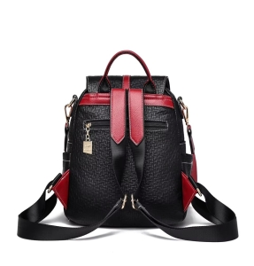 Rucsac dama, Iliris GT3604, Negru/Maro - Img 4