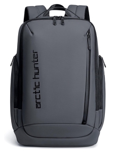 Rucsac pentru barbati, B00554, model urban, Gri - Img 3