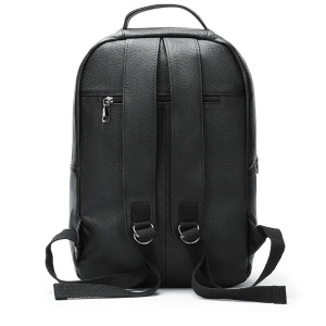 Rucsac unisex, Lazarus GT2735, piele naturala, Negru - Img 5